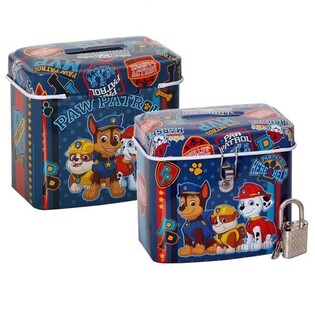 Mealheiro PAW PATROL com Cadeado (6 un.)