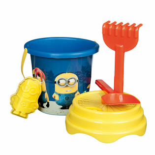 CONJUNTO DE PRAIA MINIONS 5 PE&Ccedil;AS (6 unid.)