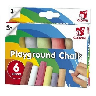 CONJUNTO DE 6 GIZES DE CH&Atilde;O GRANDES (12 un.)