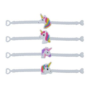 PULSEIRAS DE SILICONE UNIC&Oacute;RNIO PARA CRIAN&Ccedil;AS (100 unid.)