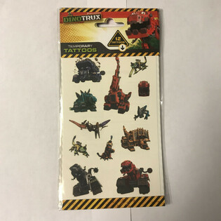 AUTOCOLANTES: DINOTRUX, Dim. 20 x 10 cm (10 un.)
