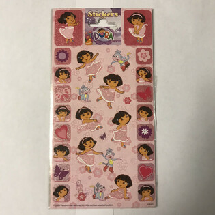 AUTOCOLANTES: DORA, Dim. 20 x 10 cm (10 unid.)