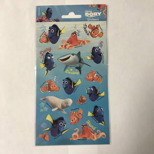 AUTOCOLANTES: DISNEY &Agrave; PROCURA DE DORY, 20 x 10 cm (10 un.)