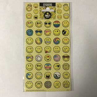 Autocolantes SMILEY WORLD, 20 x 10 cm (10 un.)