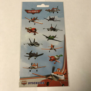 Folha de autocolantes: DISNEY PLANES, Dim. 20 x 10 cm (10 un.)