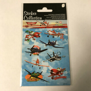 Folhas de Autocolantes Disney Planes 16 x 9 cm (10 un.)