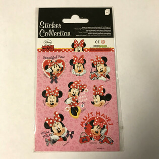 Autocolantes Disney Minnie Mouse - 16 x 9 cm (10 conjuntos)