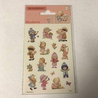 STICKERVEL: MOREHEAD &ndash; CRIAN&Ccedil;AS QUERIDAS, Dim. 16 x 9 Cm. (10 un.)