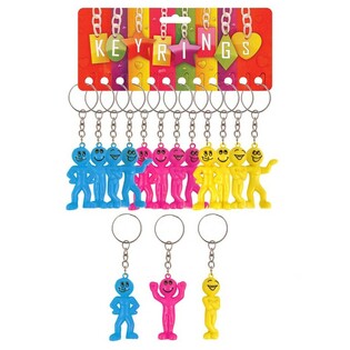 Porta-chaves Boneco Smiley (12 un.) | Revenda B2B