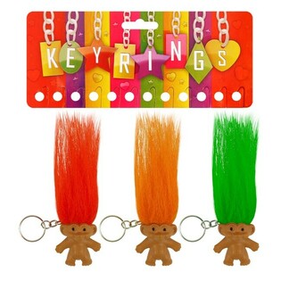 Porta-chaves Trolls (12 un.)