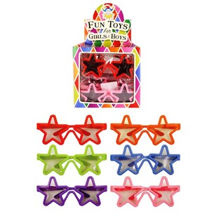 &Oacute;CULOS DE SOL PARA CRIAN&Ccedil;A EM FORMA DE ESTRELA (24 un.)