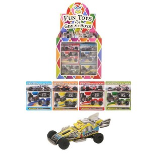 Constr&oacute;i o Teu Carro de Corridas 3D com Motor de Fric&ccedil;&atilde;o (60 un.)