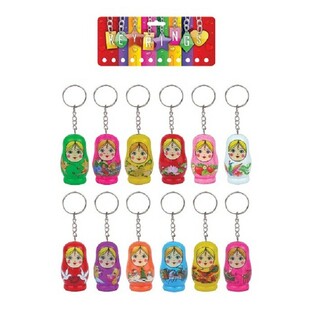 PORTA-CHAVES BONECA RUSSA (12 unid.)