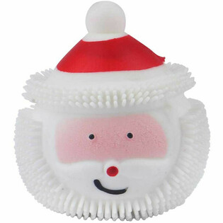 BOLAS PUFFER PAI NATAL LUMINOSAS EM EXPOSITOR (12 un.)