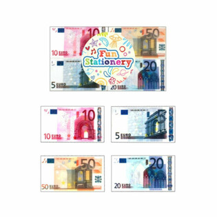 BORRACHAS NOTAS DE EURO (24 un.)