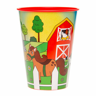 Copo de Bebida / Gelado Animais da Quinta - 260 ml (12 un.)
