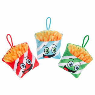 Pacotes de Batatas Fritas em Peluche 13 cm (24 un.)