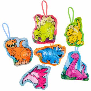 MIX PELUCHES DINOSSAUROS - 13.5 Cm. (24 un.)