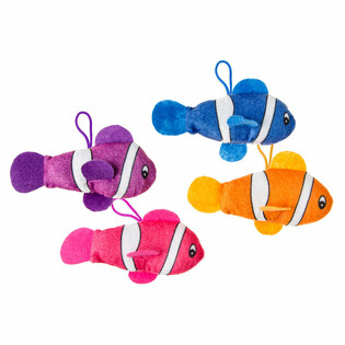 Peixes-Palha&ccedil;o de Pel&uacute;cia - 16 cm (24 un.)