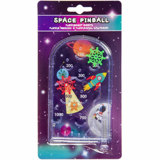 Jogo de Flipper Espa&ccedil;o em Cart&atilde;o (12 un.)