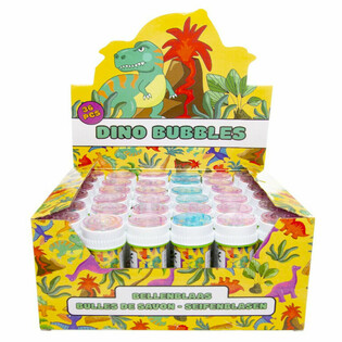 Bolas de Sab&atilde;o Dinossauro 50ml em Expositor (36 un.)