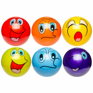 Bola Caras Sorridentes &Oslash; 23 cm (10 unid.)