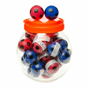 Bolas Saltitonas Futebol &Oslash; 4,3 cm em Pote (30 un.)