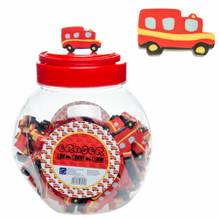 Borracha de Carro de Bombeiros em Boi&atilde;o (100 un.)
