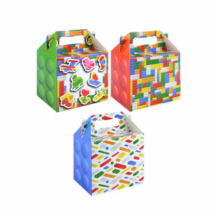 CAIXA DE MENU &ndash; BLOCOS DE CONSTRU&Ccedil;&Atilde;O &ndash; 14 x 9.5 x 18 Cm (24 un.)