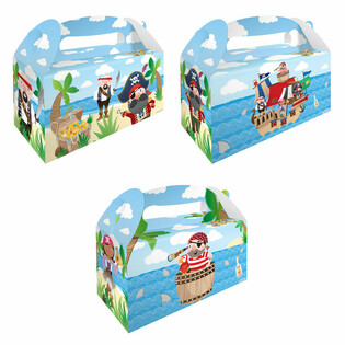 Caixa de Menu Pirata &ndash; 22.5 x 9.5 x 18 cm (12 un.)