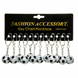 PORTA-CHAVES FUTEBOL METAL (48 un.)