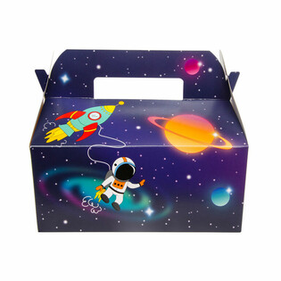 Caixas de Menu Infantil Espa&ccedil;o / Space - 22,5 x 12 x 9,5 cm (24 un.)