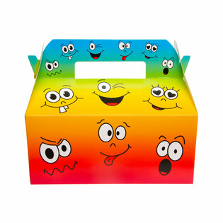 Caixa de Menu Infantil Smiley - 22,5 x 12 x 9,5 cm (24 un.)