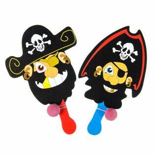 Jogo de Raquete com Bola Pirata (24 un.)