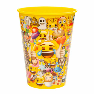 Copo para Bebidas / Copo para Gelado Emoji - 260 ml (12 unid.)