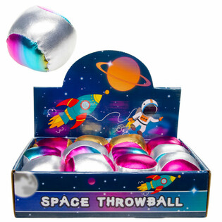 BOLA DE PEL&Uacute;CIA MET&Aacute;LICA PARA LAN&Ccedil;AR - SPACE (12 Un.)