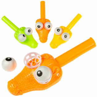 Jogo de Soprar Crocodilo com Bola Flutuante (36 unid.)
