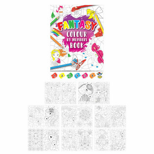 Livro de Colorir por N&uacute;meros para Meninas (48 un.)