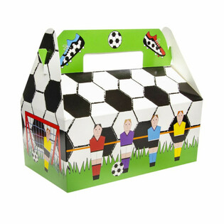 Caixas de Menu Futebol - 22.5 x 12 x 9.5 cm (24 unid.)