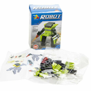 Blocos de Constru&ccedil;&atilde;o Rob&ocirc;s (12 unidades em Display)