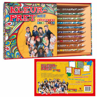 KINDEREN VOOR KINDEREN - Conjunto de Colorir e Desenhar (6 unid.)