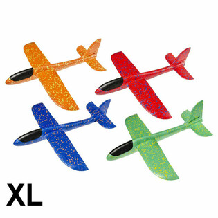 Avi&otilde;es planadores XL de espuma (10 unidades)
