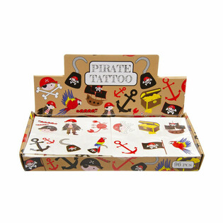 Tatuagens Pirata Fun - Display (96 unid.)
