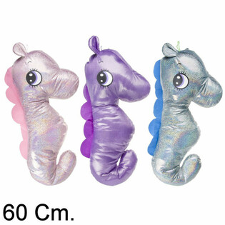 Cavalo-Marinho de Peluche Grande, 60 CM - Cores Mix (6 un.)