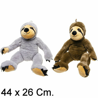 PREGUI&Ccedil;A DE PELUCHE GRANDE, 44 CM - CORES MISTURADAS (6 PE&Ccedil;AS)