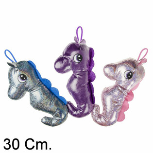 Cavalo-marinho de Peluche, 30 cm - Mix de Cores