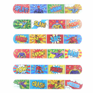 PULSEIRA SLAP - SUPER-HER&Oacute;IS (120 un.)