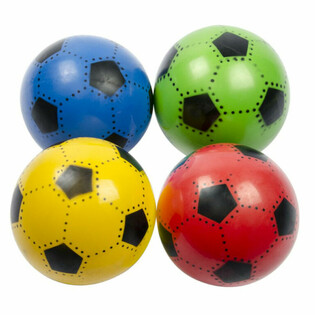 BOLAS DE FUTEBOL - 23CM - CORES MIX (10 un.)