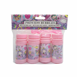 Bolhas de Sab&atilde;o de Princesa 50ml (4 unidades)