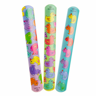 Pulseira Slap Patinhos (36 un.)